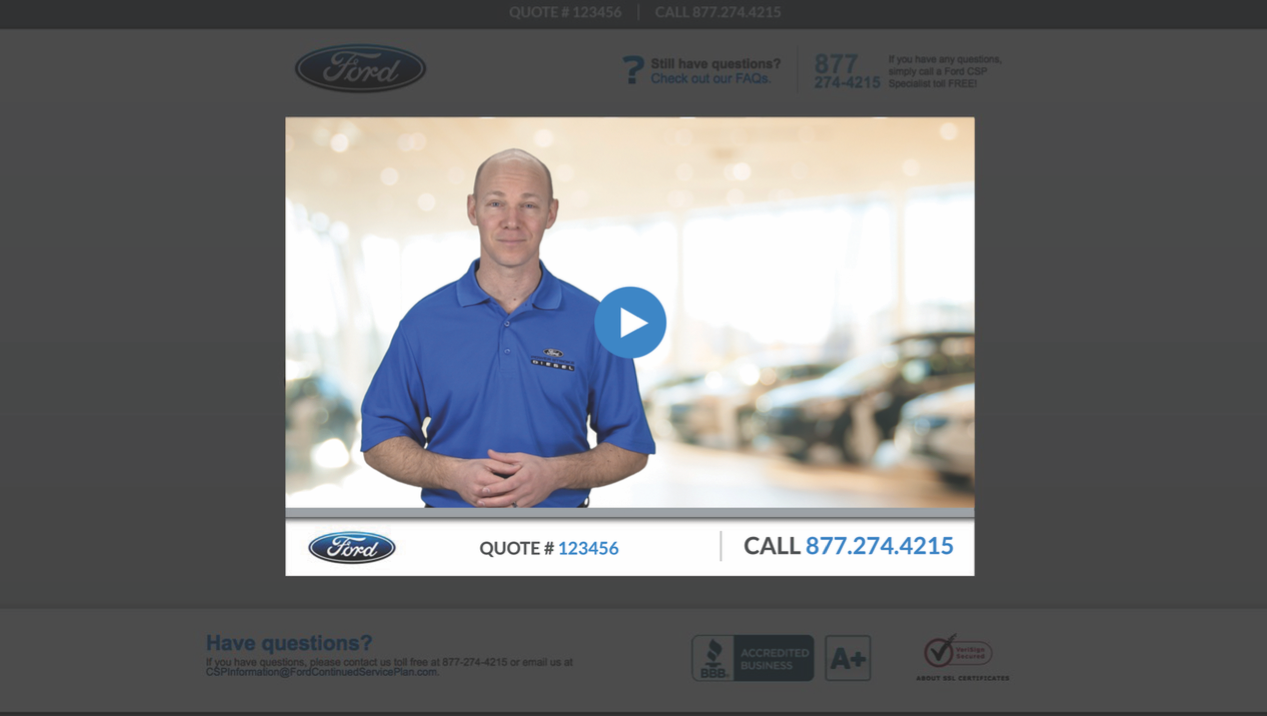 Ford Video Experience
